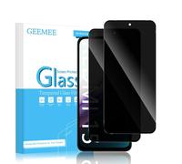 GEEMEE 2 Pièces pour Xiaomi Redmi 15 4G/5G Anti-Espion Verre Trempé, 9H Ultra Privacy Protecteur D'écran Vie Privée Film De Anti-Espion Protection écran