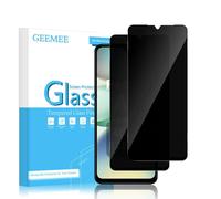 GEEMEE 2 Pièces pour Xiaomi Redmi A5/ Xiaomi Poco C71 Anti-Espion Verre Trempé, 9H Ultra Privacy Protecteur D'écran Vie Privée Film De Anti-Espion Protection écran