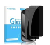 GEEMEE Anti-Espion Verre Trempé pour Google Pixel 10 Pro XL/Google Pixel 9 Pro XL, 2 Pièces 9H Ultra Privacy Protecteur D'écran Vie Privée Film De Anti-Espion Protection écran