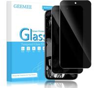 GEEMEE Anti-Espion Verre Trempé pour Google Pixel 8A, 2 Pièces 9H Ultra Privacy Protecteur D'écran Vie Privée Film De Anti-Espion Protection écran