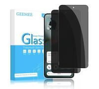 GEEMEE pour Nothing Phone 3 Anti-Espion Verre Trempé, 2 Pièces 9H Ultra Privacy Protecteur D'écran Vie Privée Film De Anti-Espion Protection écran