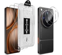 GEEMEE pour OPPO Find X9 Ultra Verre Trempé et Caméra,【Auto-Install】 | 2+2 Pièces Protection écran et Caméra Arrière Protecteur【Couverture Complète 】【Installation facile】Dureté 9H Film
