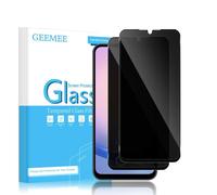 GEEMEE pour Samsung Galaxy A25 5G Anti-Espion Verre Trempé, 2 Pack 9H Ultra Anti-Espion Protecteur D'écran Vie Privée Film De Protection écran