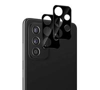 GEEMEE pour Samsung Galaxy A52 5G /4G /Galaxy A52S 5G/Galaxy A72 Arrière Caméra Verre Trempé Protection Ecran, Ecran 2.5D Couverture Complète Anti-Rayures Screen Protector -2 Pièces