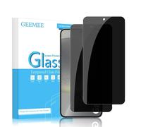 GEEMEE pour Samsung Galaxy S24 Anti-Espion Verre Trempé, 2 Pack 9H Ultra Anti-Espion Protecteur D'écran Vie Privée Film De Protection écran