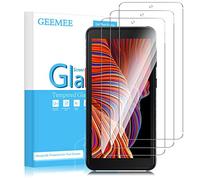 GEEMEE pour Samsung Galaxy Xcover 5/Xcover 5 Entreprise Edition Verre trempé,3 Pack Ultra Clair 9H Crystal Clear Film Protection Ecran en Verre Trempé, Anti - Rayures Glass Screen Protector