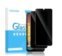 GEEMEE pour Samsung Galaxy Xcover 7/7 Pro /Xcover7 Enterprise Edition Anti-Espion Verre Trempé, 2 Pièces 9H Ultra Anti-Espion Protecteur D'écran Vie Privée Film De Protection écran Screen Protector