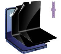 GEEMEE pour Samsung Galaxy Z Flip 7 Anti-Espion Protection, 2 Pièces Souple Anti-Espion TPU Protecteur D'écran Vie Privée Film De Protection