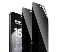 GEEMEE pour Xiaomi 15T/15T Pro Anti-Espion Protection, 2 Pièces Souple Anti-Espion TPU Protecteur D'écran Vie Privée Film De Protection