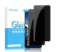 GEEMEE pour Xiaomi Poco F7 Pro/F7 Ultra Anti-Espion Verre Trempé, 2 Pièces 9H Ultra Privacy Protecteur D'écran Vie Privée Film De Anti-Espion Protection écran