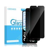 GEEMEE pour Xiaomi Redmi 15C 4G/5G Anti-Espion Verre Trempé, 2 Pièces 9H Ultra Privacy Protecteur D'écran Vie Privée Film De Anti-Espion Protection écran