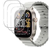 GEEMEE Protection Écran pour Realme Watch 5 Verre trempé, 3 Pack HD Clair Dureté 9H Crystal Clear Film Protection Ecran, Anti - Rayures Sans bulles Protection d'Ecran