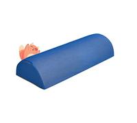 GEEMMA s.r.l. Coussin MEMORY soulève les jambes demi-cylindre, lève les jambes pour améliorer la circulation sanguine. Convient pour soulager les jambes enflées, facilite la guérison des ulcères