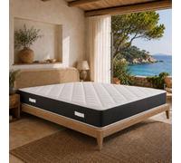 GEEMMA s.r.l. PRIME 20 Matelas simple 110 x 200 cm confortable qui ne chauffe pas | Matelas orthopédique 20 cm de haut contre les maux de dos | Fabriqué en Italie | Hypoallergénique
