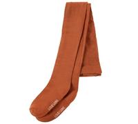GeenYuu Collants pour enfant cognac pour filles et garçons, taille 92, 75 % coton, taille élastique, talon et orteils renforcés, respirant et résistant pour ramper, maternelle et sport