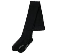 GeenYuu Collants pour enfant noir taille 128 en coton avec taille élastique et orteils renforcés pour filles et garçons, respirants, durables, parfaits pour la maternelle