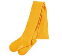 GeenYuu Collants pour enfants, ocre 75 % coton, taille 104, taille élastique, respirants, résistants, talons et orteils renforcés, convient pour les filles, les garçons, les tout-petits, la vie