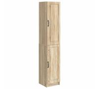 GeenYuu Ensemble mobilier Salon 2 pcs chêne Sonoma Bois d'ingénierie avec Rangement Polyvalent pour Chambre Salle à Manger Bureau entrée, Armoire Commode Buffet Pratique et Design épuré