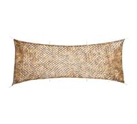 GeenYuu Filet de Camouflage Sable 623x203 cm en Tissu Oxford résistant aux UV avec Sac de Rangement léger pour Chasse tir Observation et Protection en extérieur