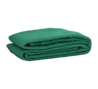 GeenYuu Filet de remorque vert - 1,5 x 2,7 m - En polyéthylène haute densité - Filet de transport élastique avec cordon de 6 mm - Pour remorque, pickup, couverture de bateau, respirant, résistant à la