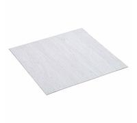 GeenYuu Lot de 20 planches de sol autocollantes en PVC 30,5 x 30,5 cm, blanches, antidérapantes et imperméables, idéales pour salon, chambre à coucher, cuisine
