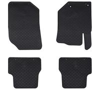 GeenYuu Lot de 4 tapis de sol en caoutchouc noir pour DS3 2019 - Accessoires de voiture sur mesure avec surface antidérapante et protection facile pour l'intérieur du véhicule - Confort et style