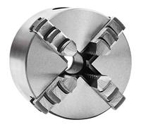GeenYuu Mandrin à 4 mâchoires autocentrant en acier de 80 mm de diamètre avec haute précision de serrage pour atelier et travail des métaux, compact et durable