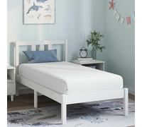 GeenYuu Matelas Blanc 80 x 160 cm Ressort ensaché avec Mousse et Couche de Coco pour Sommeil Ergonomique et Soutien Ferme, literie Respirante pour Chambre Adulte Enfant bébé, Usage intérieur