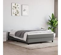 GeenYuu Matelas de lit à Ressorts ensachés fermeté Moyenne Gris foncé 140x200x20 cm Mousse Respirante Soutien Ergonomique pour Chambre Adulte Enfant Nuit Repos Relaxation