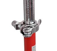 GeenYuu Monocycle réglable rouge 50,8 cm, cadre en acier avec pince de selle à libération rapide, pour enfants et adultes, équipement de sport, entraînement d'équilibre et de coordination