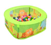 GeenYuu Piscine à balles avec 300 balles multicolores, 75 x 75 x 32 cm, pliable, lavable, avec housse douce pour chambre d'enfant, intérieur et extérieur, tente de jeu, piscine à balles pour bébés