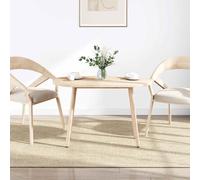 GeenYuu Plateau de table ovale en pin massif non traité - 90 x 45 x 2,5 cm - Pour bureau, salon, salle à manger