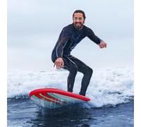 GeenYuu Sup Gonflable Hydro-Force Compact Surf 8 Bestway 243x57x7 cm Planche Surf avec Pompe Sac à Dos aileron Leash pour Vagues Plage Apprentissage équilibre