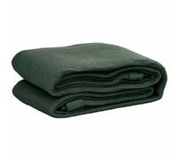 GeenYuu Tapis de tente vert foncé 400 x 500 cm en PEHD résistant aux intempéries avec œillets intégrés pour camping et plein air Bâche de sol pour piquets de tente et protection contre les tempêtes