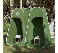 GeenYuu Tente d'intimité Verte escamotable en Polyester 190T avec Double Fermeture éclair, Tapis de Sol Robuste, légère et Pliable pour Camping randonnée Voyage Montagne forêt