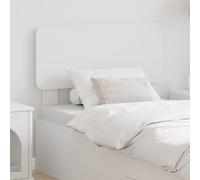 GeenYuu Tête de lit blanche 90 cm - Tête de lit moderne en bois - Design simple pour chambre à coucher - Dossier durable - Montage facile