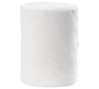 GeenYuu Tuyau de vidange en tissu blanc, 16 x 2000 cm, accessoire sanitaire léger pour extérieur, avec raccord et installation faciles, idéal pour salle de bain, cuisine, douche, WC et évier