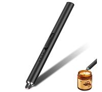 GeeRic Briquet électrique à Arc, Allume Bougie USB Rechargeable Long avec Verrouillage de Sécurité, Coupe-Vent pour Bougies, Barbecues et Cheminées Noir