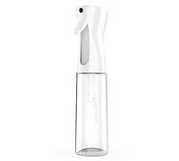 GeeRic Spray Capillaire, Spray Coiffant 300ML Outil de Brume Capillaire Ultra Fine pour Coiffeur/Plantes/Fleurs Transparent