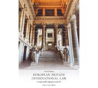 Geert van Calster European Private International Law (Poche)