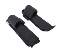 GEERYZHE 1 Paire de Crochets d'haltérophilie avec Sangles de Poignet Rembourrées Robustes - Idéal pour le soulevé de Terre, les Tractions et les Entraînements de Gym | Crochets d'haltérophilie à