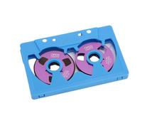 GEERYZHE Cassette Vierge de 50 Minutes de Type I, Biais Normal, Double Face pour l'enregistrement Sonore, avec Boîte de Rangement, Adaptée à Les Lecteurs de Cassettes Standard