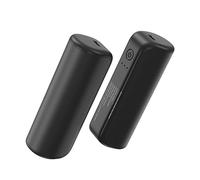 GEERYZHE Chauffe-Mains électrique 2 en 1 avec 3 Niveaux de Chaleur Réglables, Chauffage de Poche Magnétique Rechargeable de 6000 MAh pour Hommes et Femmes (Black)