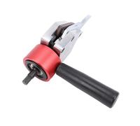 GEERYZHE Cisaille à Tôle à Poignée Rotative 360° - Accessoire de Forage Robuste pour Couper le Fer, l'acier Inoxydable, la Moquette et le Carton - Compatible avec les Perceuses électriques