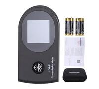 GEERYZHE Compteur de Teinte de Fenêtre - Testeur VLT IRR UVR alimenté par Batterie avec Maintien des Données, Affichage Couleur, Arrêt Automatique pour Film Solaire en Verre Automobile