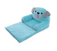 GEERYZHE Couch pour Tout-Petit, Mignon Dessin animé Pliant Petit canapé Lit Chaise Enfant en Bas âge en Tout-Petit Couch Bleu Chiot Enfant canapé Usage Tas de Siège pour Lire, Se Détendre, ou