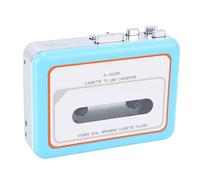 GEERYZHE Lecteur de Cassettes avec Deux Haut-parleurs et Prise Jack 3,5 Mm | Convertisseur de Cassette USB en MP3 pour Un Transfert Numérique Facile | Lecteur de Cassettes Portable pour Les