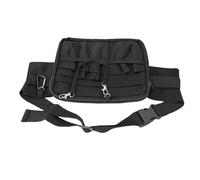 GEERYZHE Sac Banane pour Infirmière, Ceinture Réglable Multi-Compartiments, Portable et Compact, Noir - Idéal pour Les Infirmières, Les Professionnels de la santé, Les Travailleurs de la santé avec