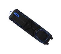 GEERYZHE Sac de Voyage Club à roulettes - Étui à Bagages Pliable en Nylon épais avec Serrure à Combinaison pour Compagnies Aériennes, Design Léger et Durable (Bleu Noir)