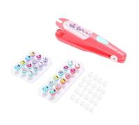 GEERYZHE Tampon pour Bijoux de Cheveux avec 24 Scintillants, Outil de Coiffure Réutilisable pour Filles, Accessoires de Cheveux Brillants